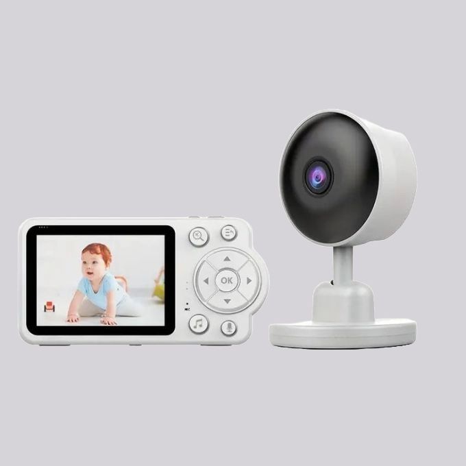 Baby Monitor with Video, Audio & Temperature Detection