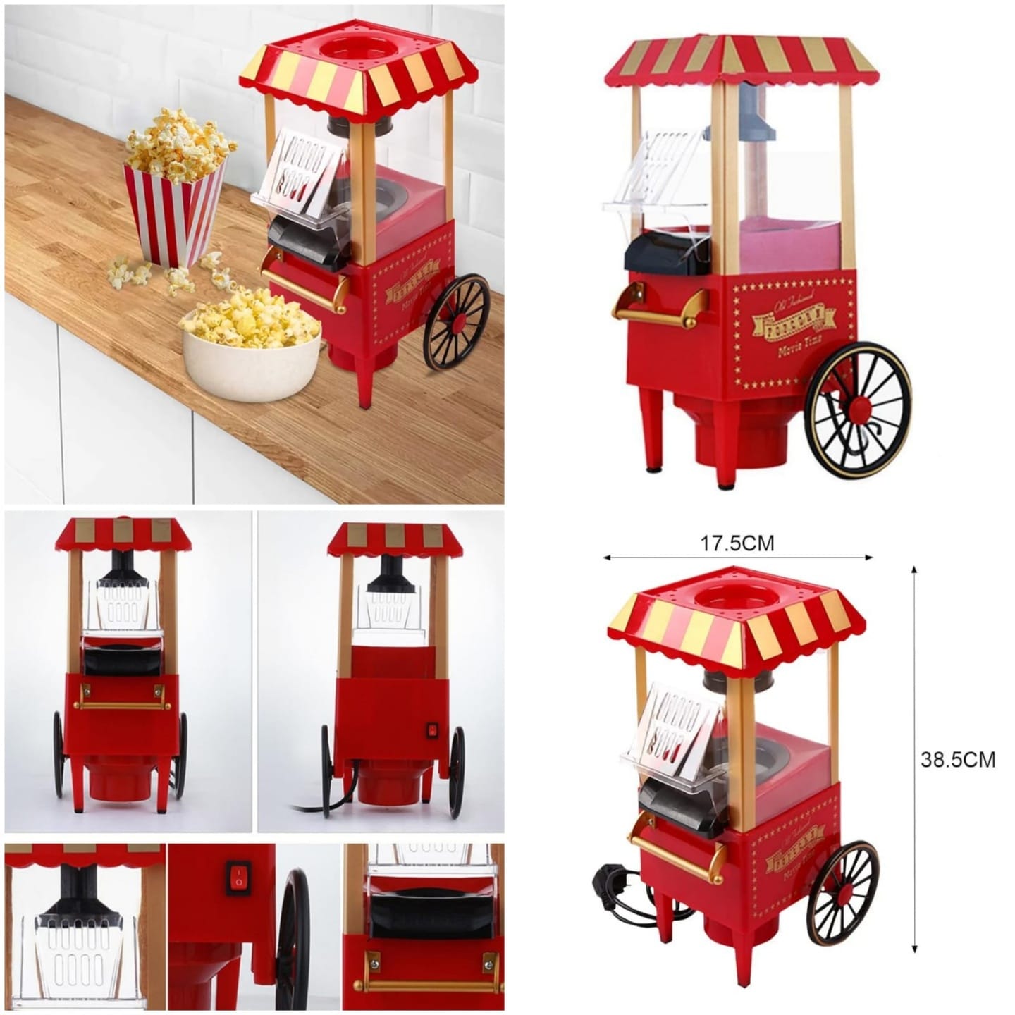 Retro Popcorn Maker
