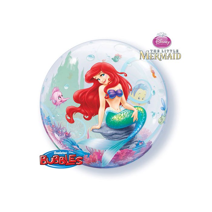 22 INCH SINGLE BUBBLE LIT MERMAID 1CTP