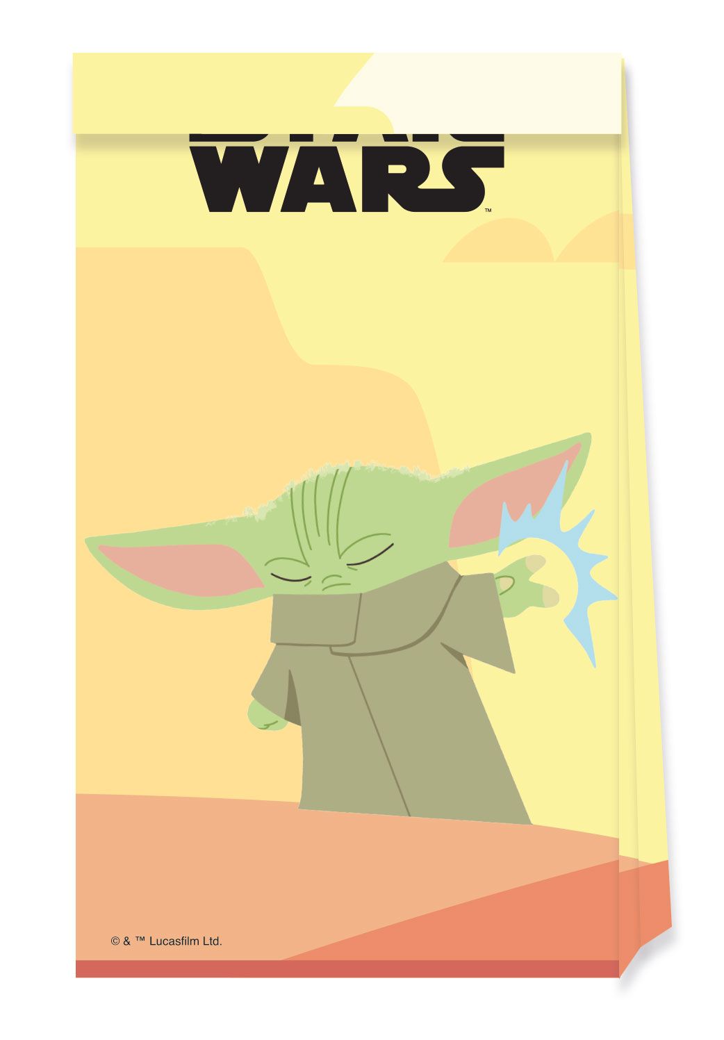 STAR WARS THE MANDALORIAN PAPER PARTY BAGS 4CT