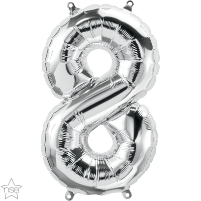 16 IN SILVER NUMBER 8 AIR FILLED 1CTP
