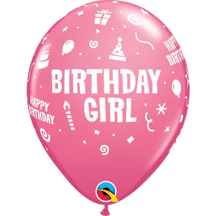 11 INCH LATEX RND SPECIAL AST PRT BDY GIRL 50CTP