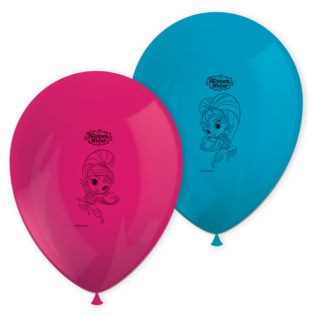 SHIMMER&SHINE GLITTER FRI 11 INCH PRTBALLOONS 8CT