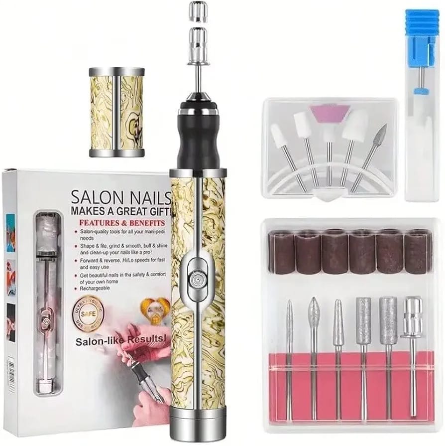 Professional Electric Nail Care Kit