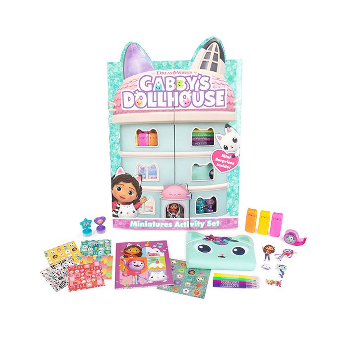 Gabbys Dollhouse Miniatures Activity Set