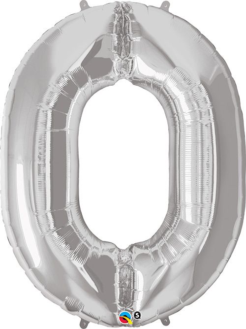 34 INCH FOIL NUMBER 0 SILVER 1CTP