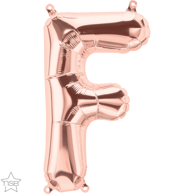 16 IN FOIL ROSE GOLD LETTERS AIR FILLED 1CTP