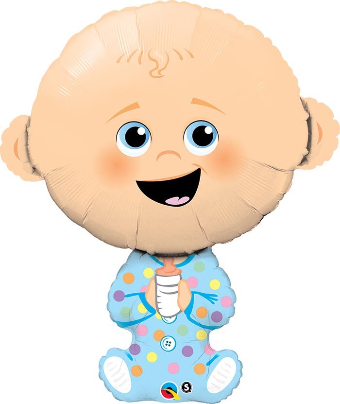 38 INCH FOIL SHAPE SW BABY BOY 1CTP