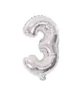37 INCH AIR-HELIUM SILVER FOIL BALLOON 3 1CTP