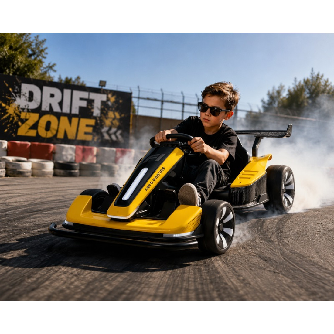 AT F1 24V Kids Drift Go Kart