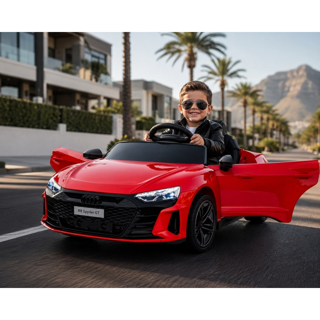 Licensed Audi E-Tron 12V Kids Ride-On Car with Remote Control