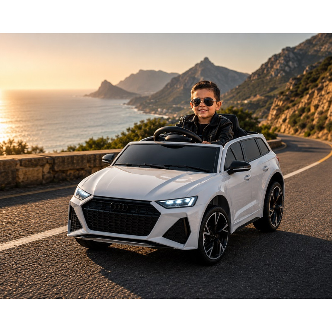 Licensed Audi RS6 Sportback Kids Ride On Car 12V