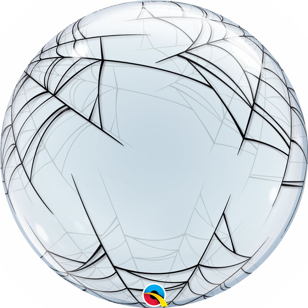 24 INCH DECO BUBBLE SPIDERS WEB 1CTP