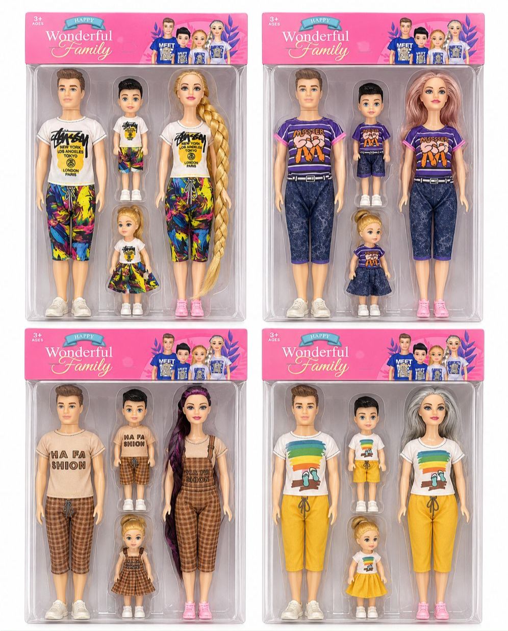 Wonderful Family Dolls