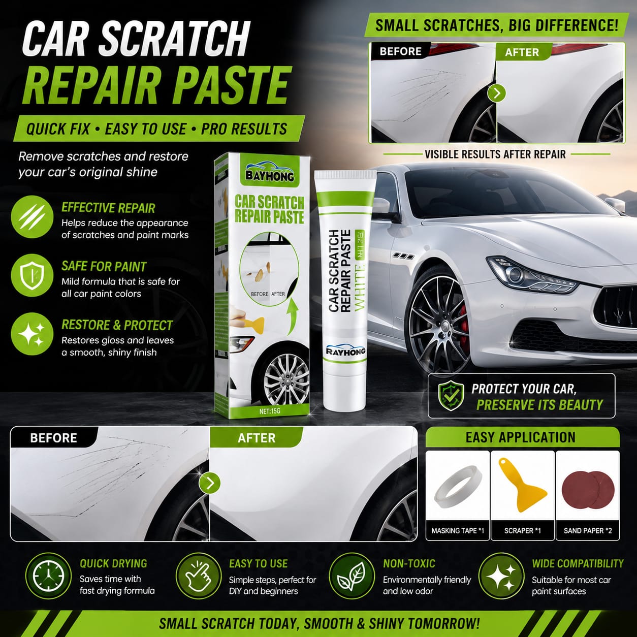 Car Scratch Repair Paste
