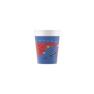 Pirates In The Seapaper Cups 200ml 8ct