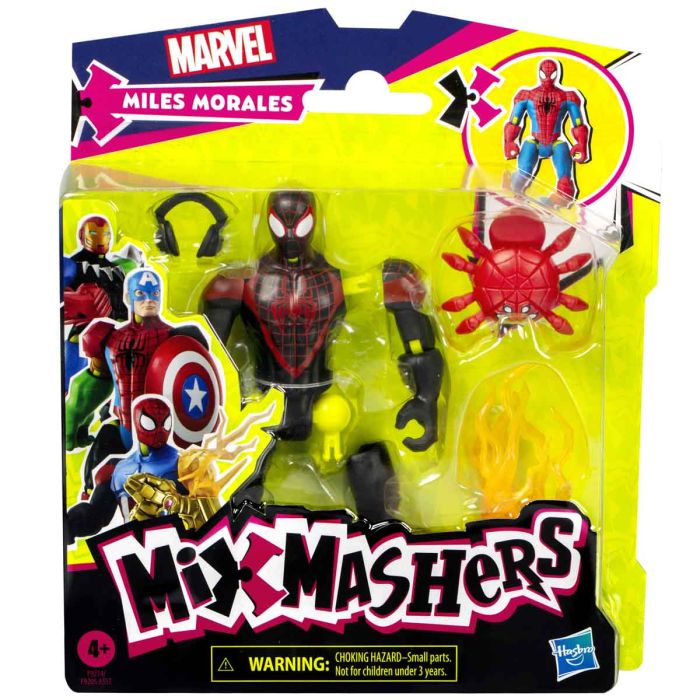 Spider-Man Mixmashers Miles Morales Basic Figure