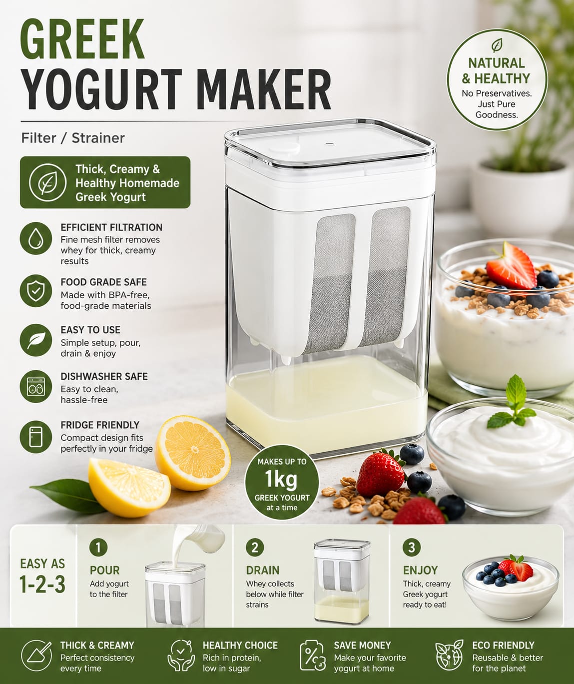 Greek Yogurt Maker