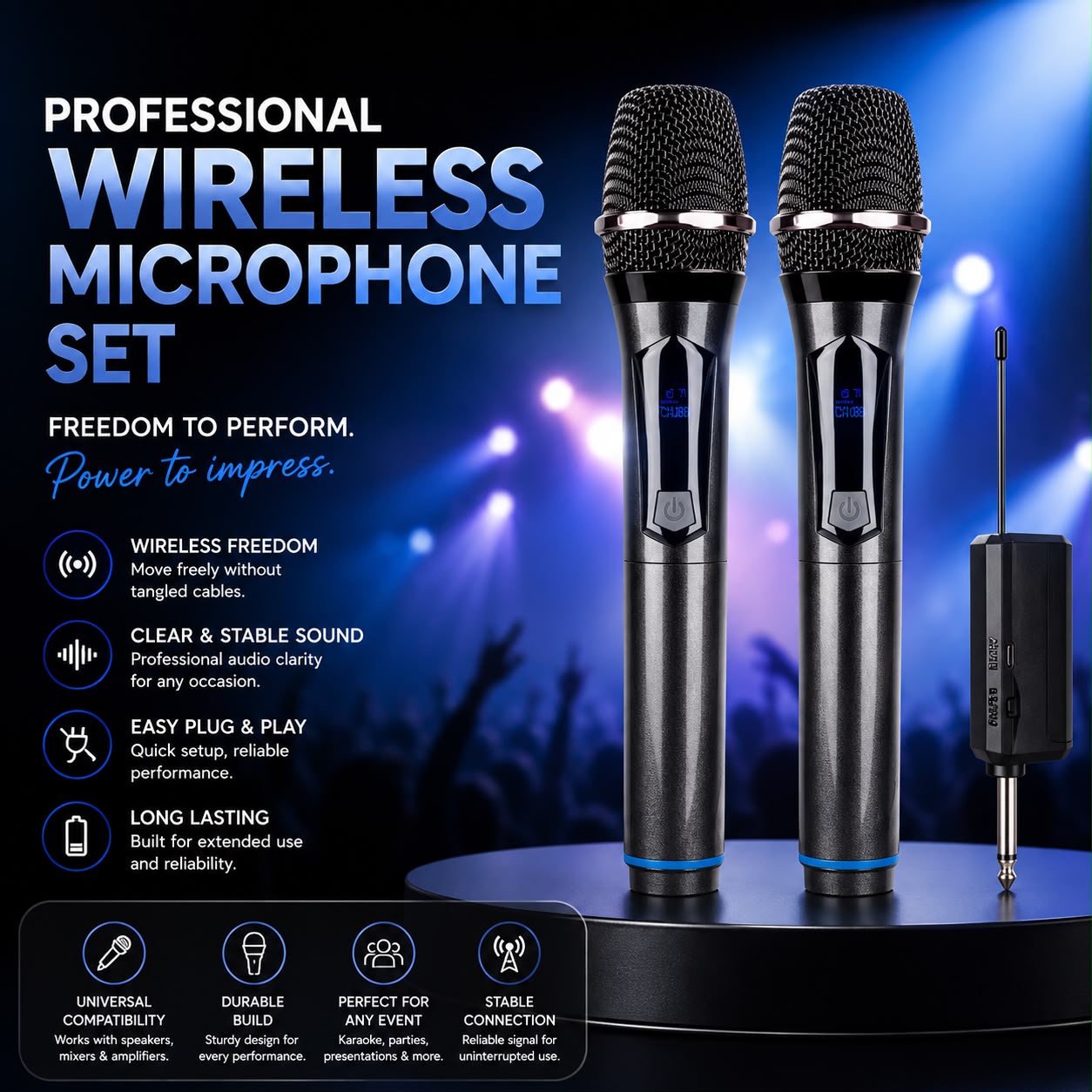 WIRELESS MICROPHONE SET