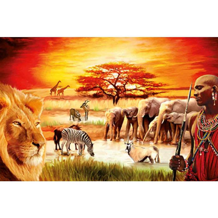 Ravensburger 3000pc Puzzle Stolzer Massai