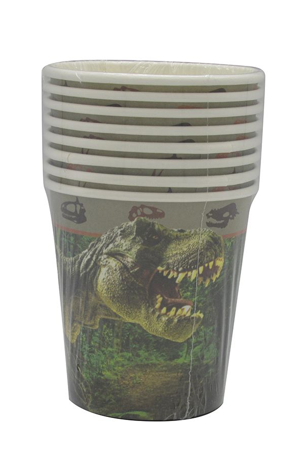 DINOSAUR ADVENTURE PAPER CUPS 200ML 8CT