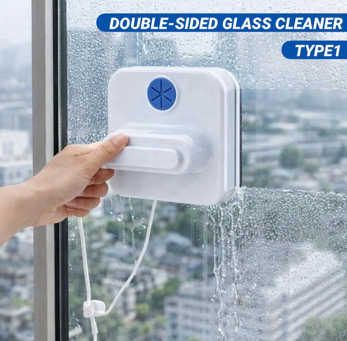 Double Sided Glass Cleaner Type 1