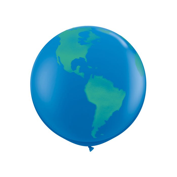 3 FT LATEX GLOBE 2CTP