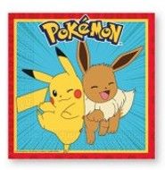 POKEMON TWO-PLY PAPER NAPKINS 33X33CM