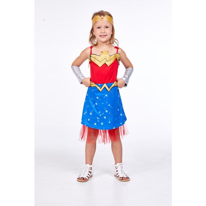 WONDERWOMAN DRESS UP AGE 5 6 1CT