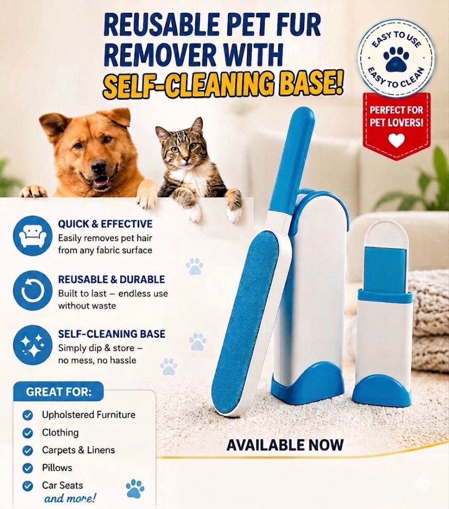 Pet Hair Remover Brush