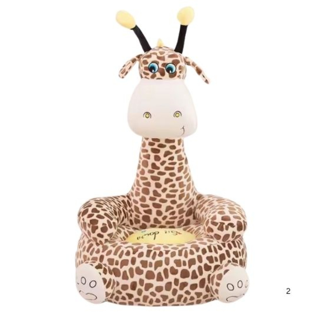 Plush Cushion - Giraffe