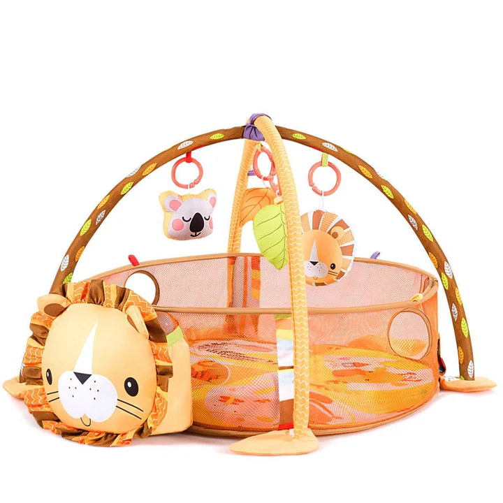 Lion Activity Gym with Ball Pit