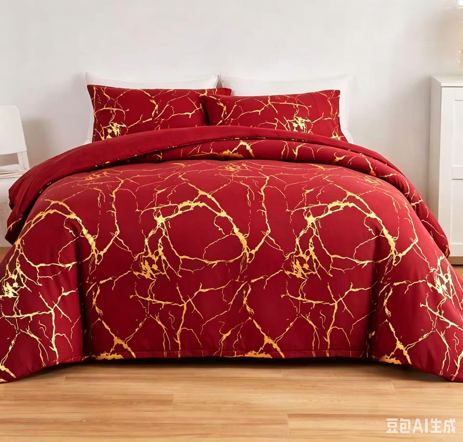 Marble Comforter Set