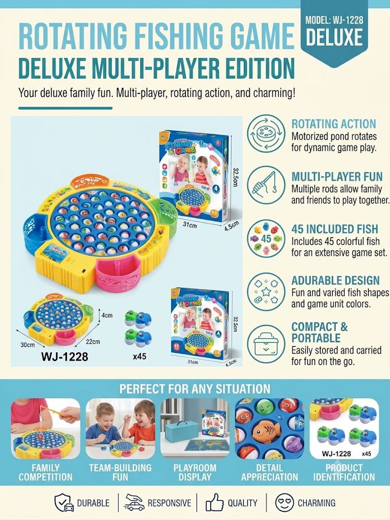 Rotating Fishing Game