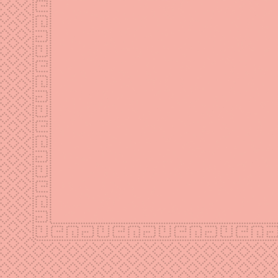 SOLID PINK THREE PLY PAPER NAPKINS 33X33CM 20CT