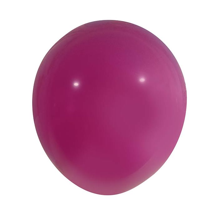 12 INCH LATEX STANDARD HOT PINK 100CTP