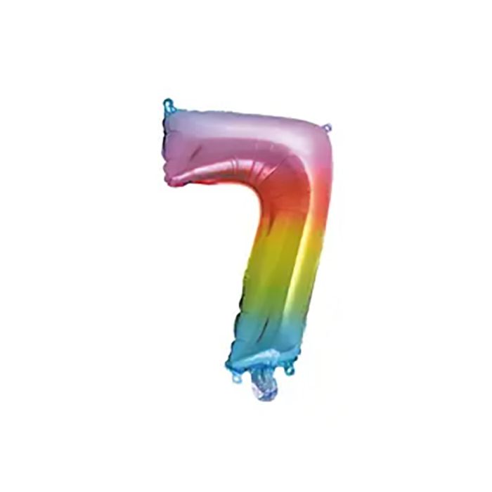 Rainbow Foil Balloon 95cm