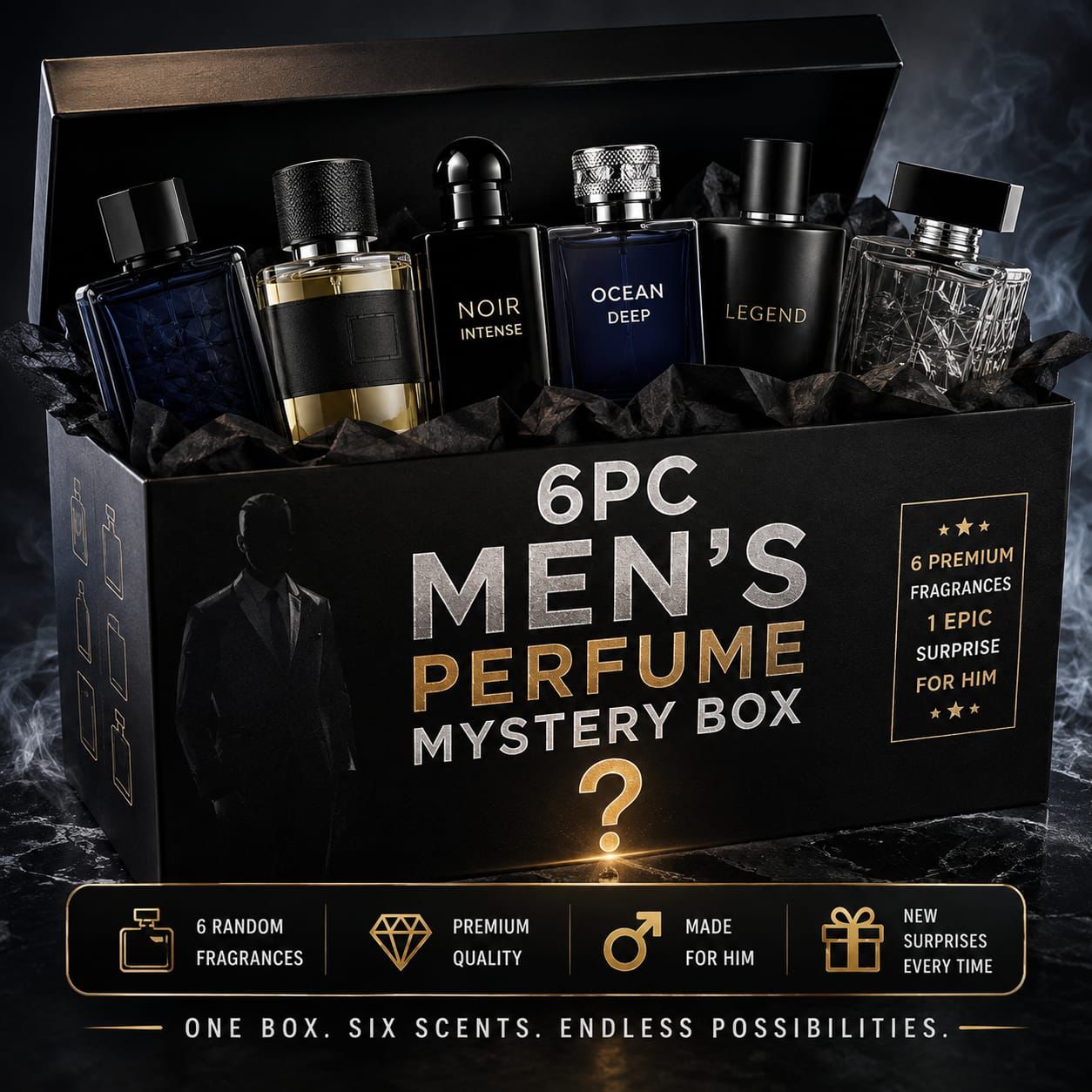 MENS MYSTERY PERFUME SET