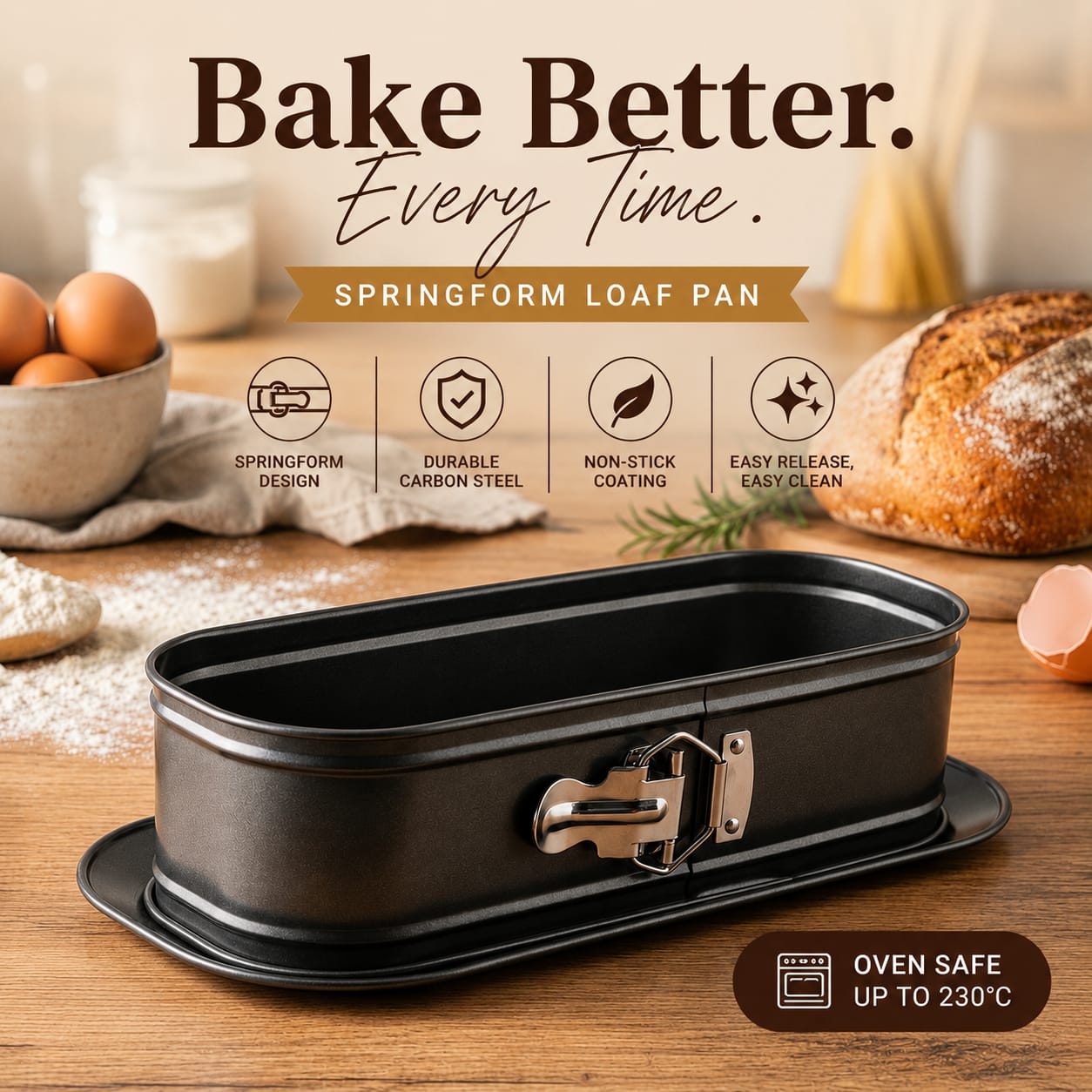 Springform Loaf Pan