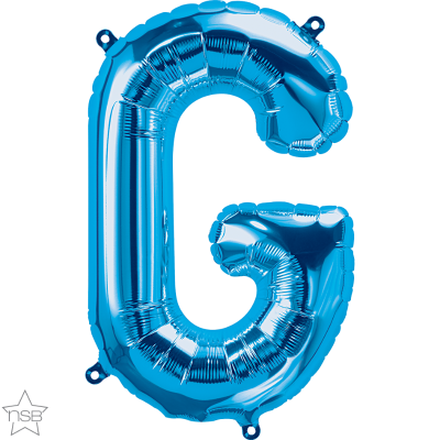 16 IN FOIL BLUE LETTER G AIR FILLED 1CTP