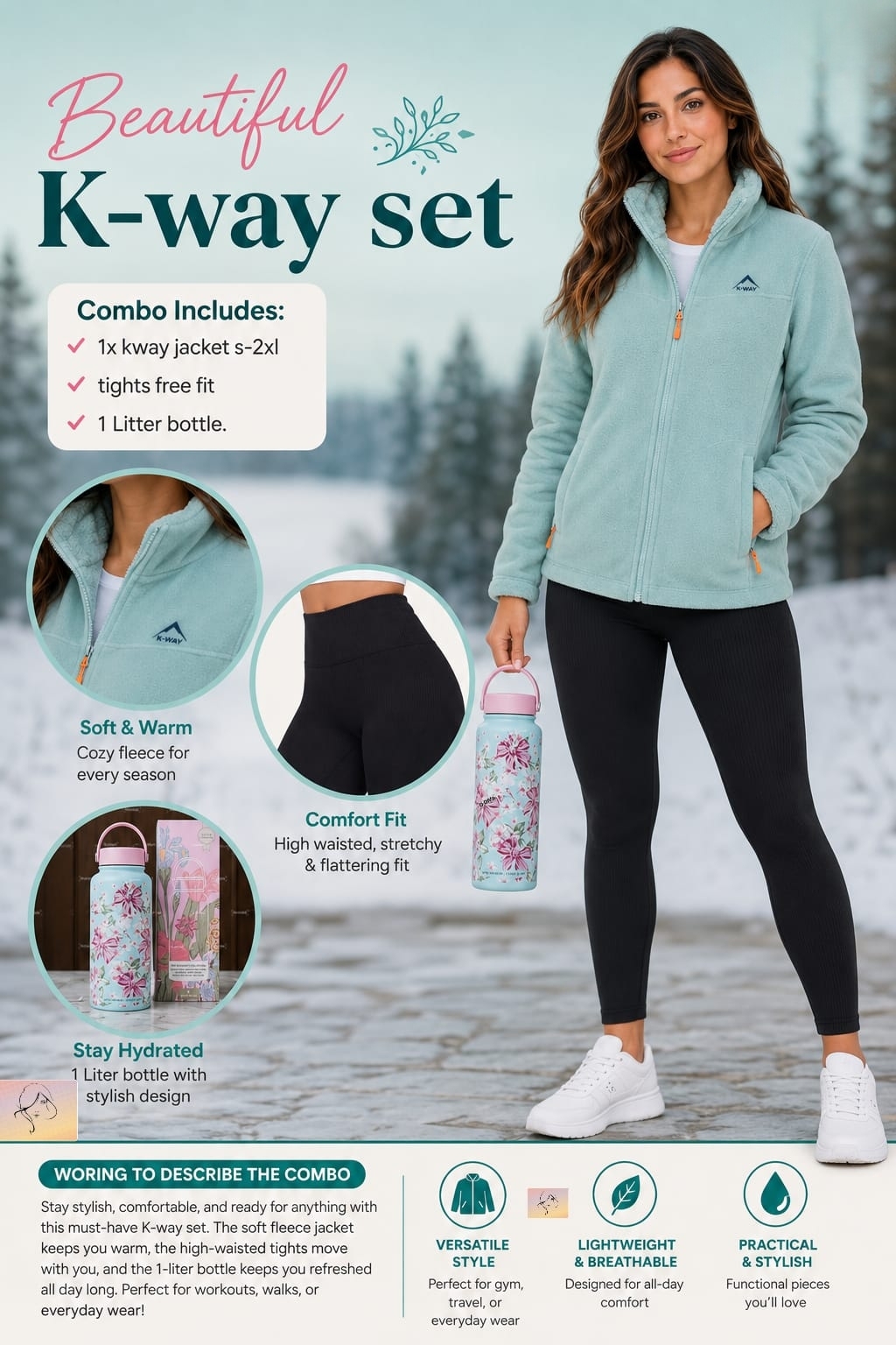 Beautiful K-Way Set