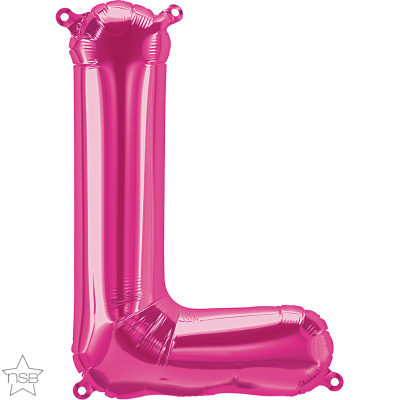 34 INCH FOIL MAGENTA LETTERS 1CTP
