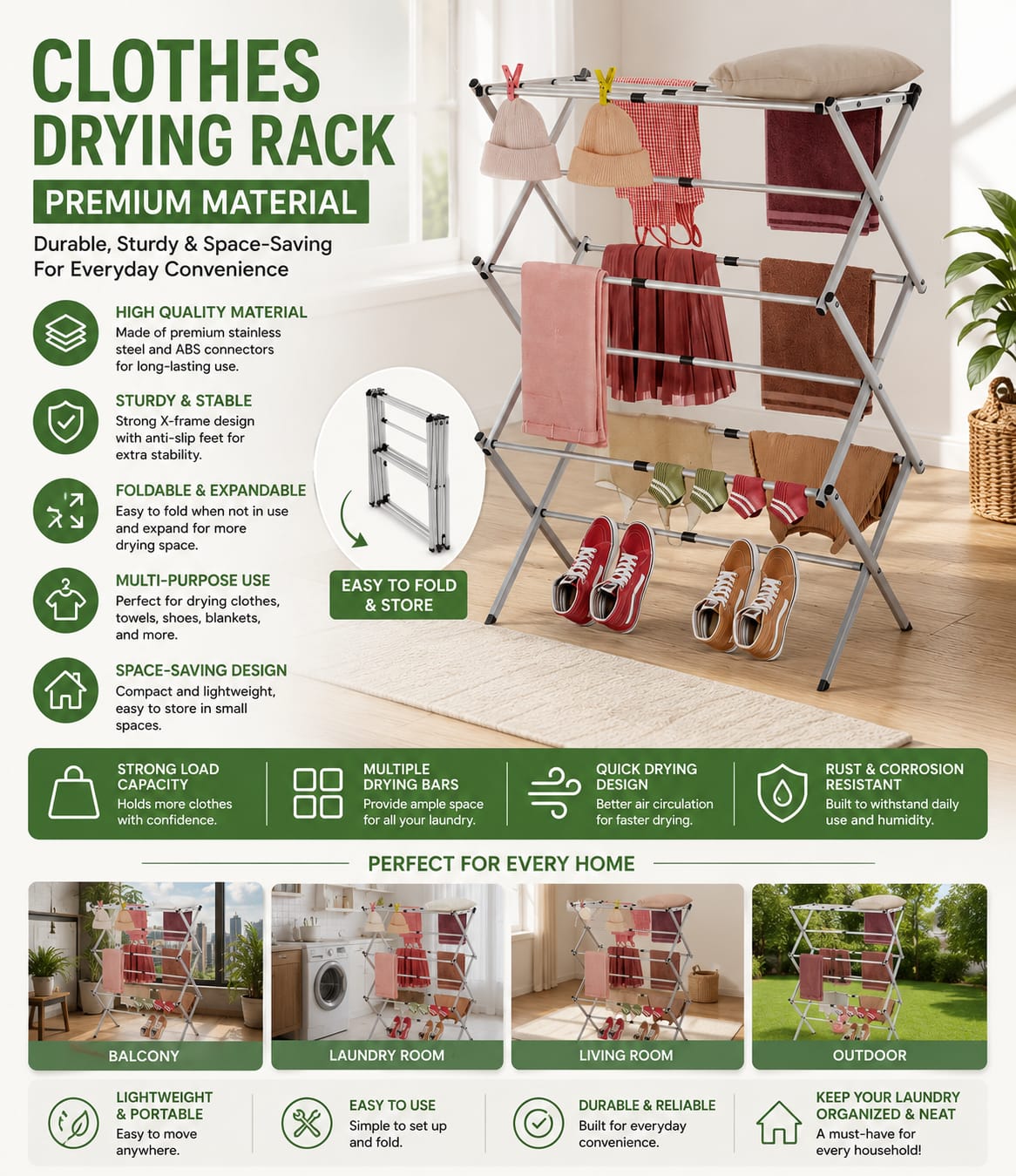 Clothes Drying Rack