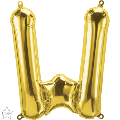 16 IN FOIL GOLD LETTER W AIR FILLED 1CTP