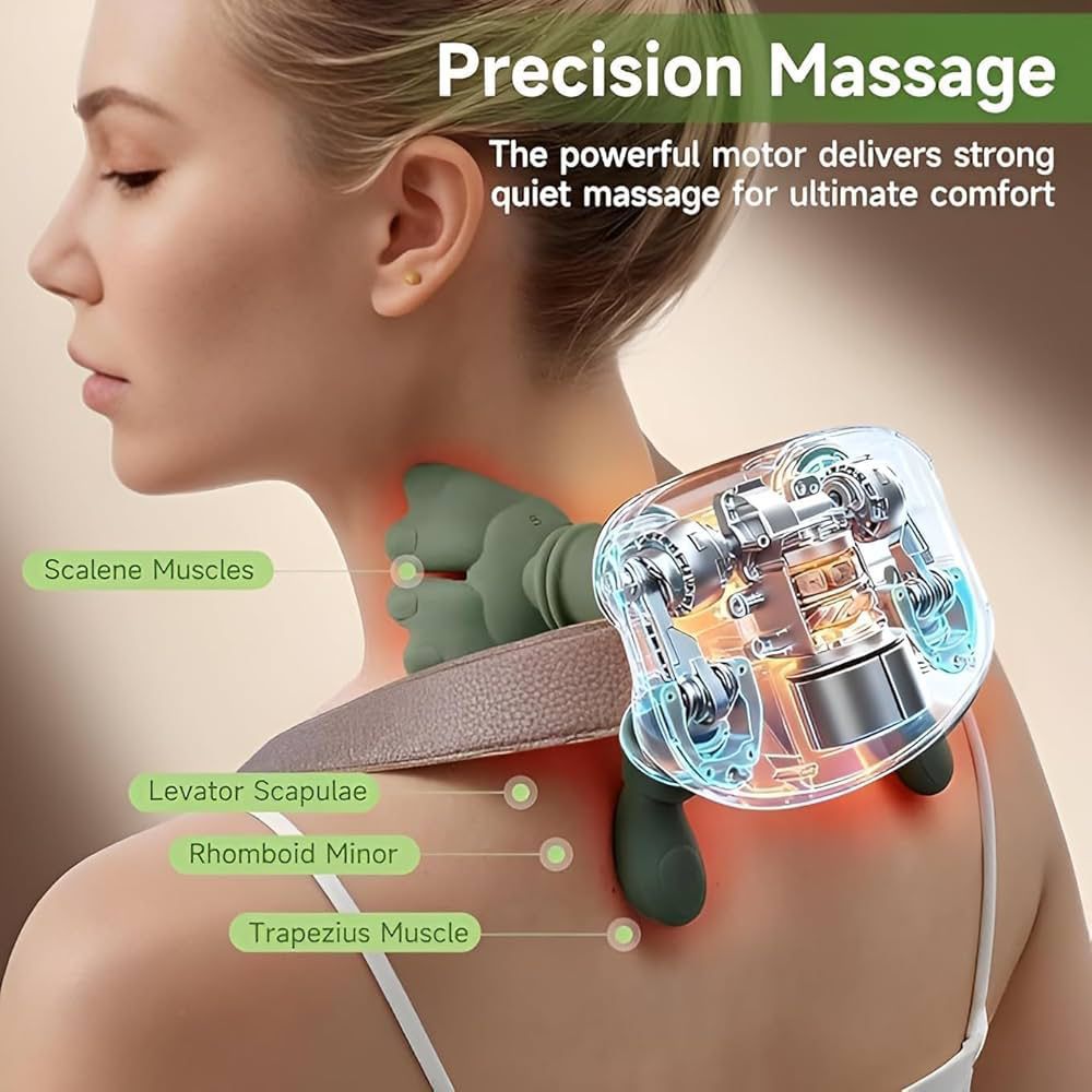 4D Shiatsu Kneading Massager