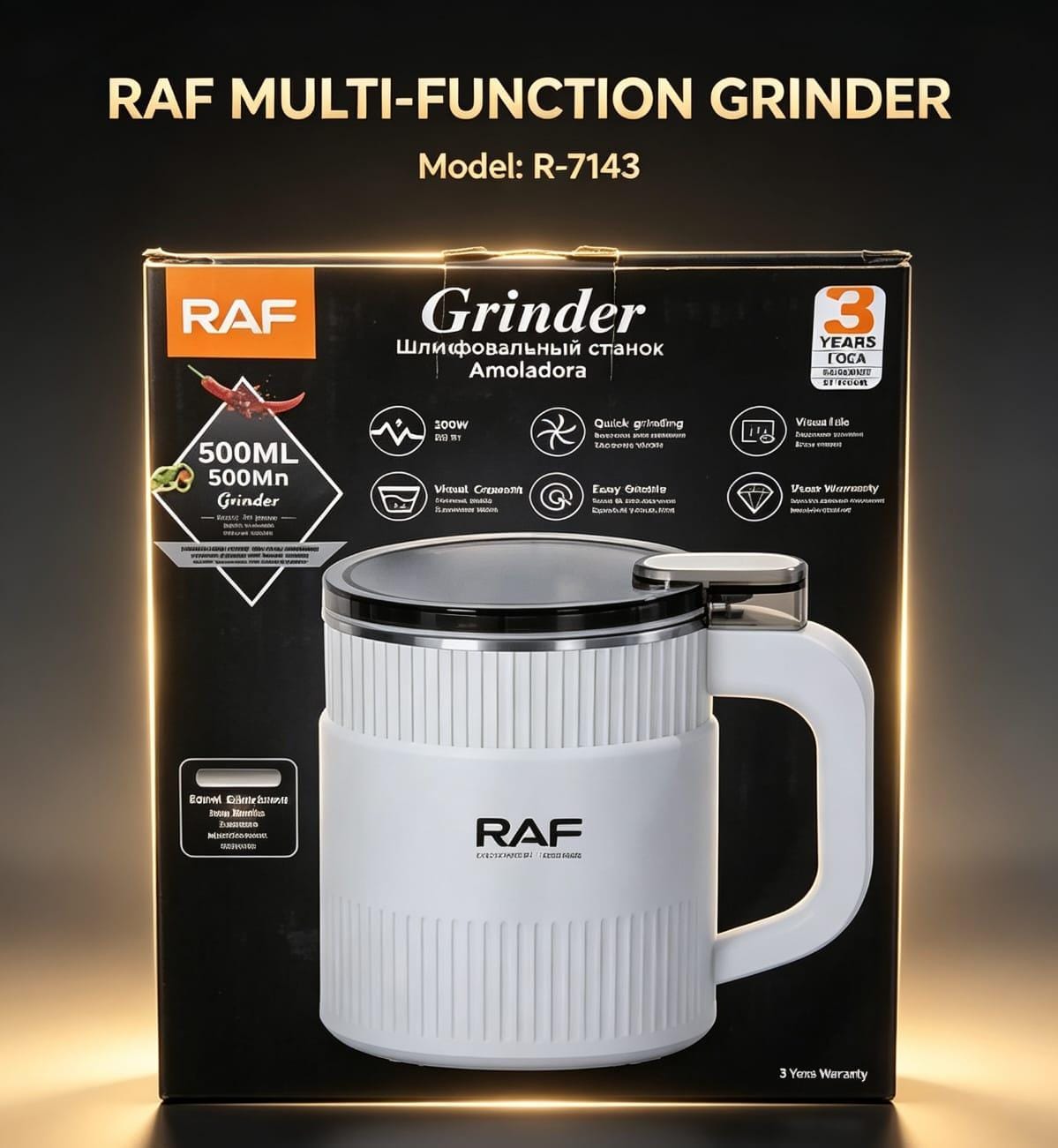 RAF Multifunctional Grinder
