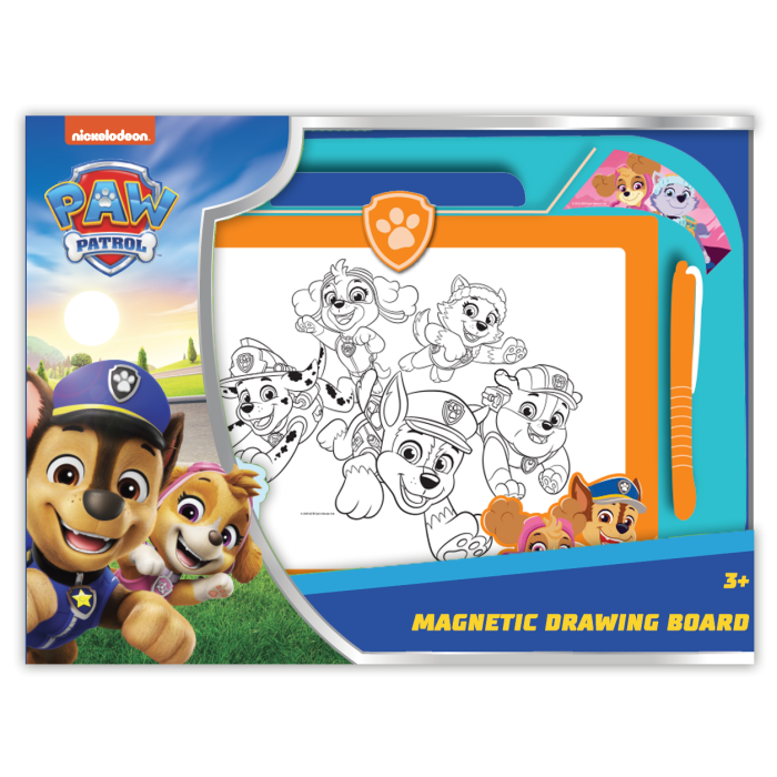 Paw Patrol Magnetic Drawing Board With 3D Pop Up