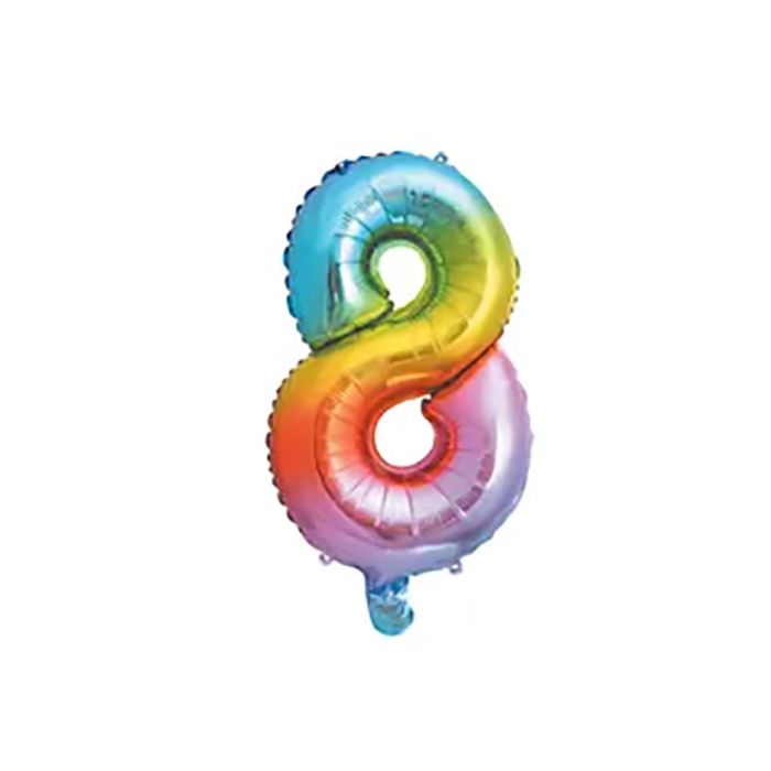 Rainbow Foil Balloon 95cm