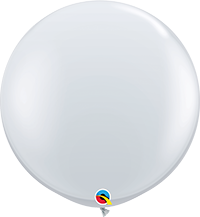 3 FT LATEX PLAIN RND DIAMOND CLEAR 2CTP