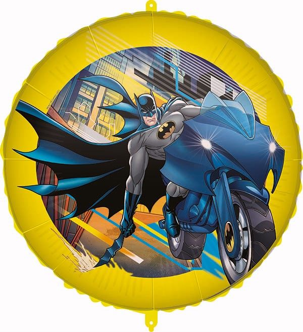 18 INCH BATMAN FOIL BALLOONS 1CTP